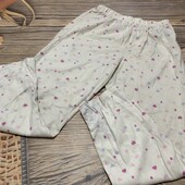 Флисовые пижамные штаны размер М, состояние хорошее