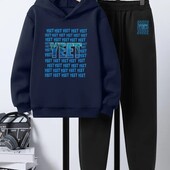 Утеплений зимовий костюм на флісі на 9-10 років