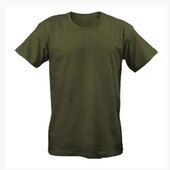 Футболка чоловіча оливкова, бавовна 48