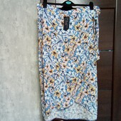 Брендовая новая вискозная юбка р.20-24.
