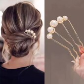 Металлическая заколка шпилька для волос
