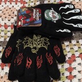 перчатки двойные для мальчика