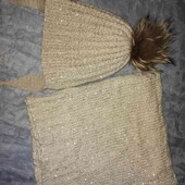 Набор шапка и снуд