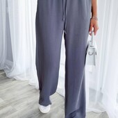 Залишки. Штани літні. Темно сині