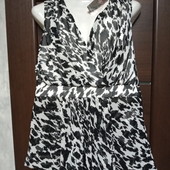 Розпродаж!!! Брендовая новая красивая шифоновая блуза р.14-18