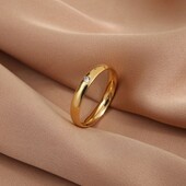 Каблучка нержавіюча сталь позолота 18р.