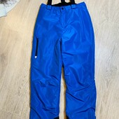 Зимові лижні термо штани на підтяжках для хлопчика 122/128 см crivit sports