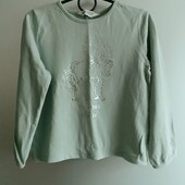 Свитшот плотный трикотаж двунитка,новый 6-8 лет