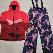 Зимовий комбінезон для дівчинки 146 152 , куртка new cential , штани crivit лыжный костюм9