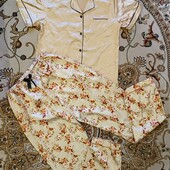 Светлое золото, пижамный набор, пог 47