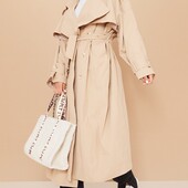 Pretty little things, uk8 тренч плащ коттон