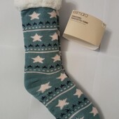 1 пара! Комфортні термо шкарпетки Esmara Німеччина на хутрі з силіконовими гальмами розмір: 39/42