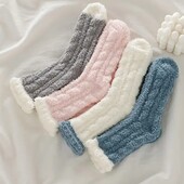 5 пар носочков тёплые, мягенькие, пушистые