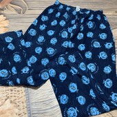 Флисовые мужские пижамные штаны размер Л