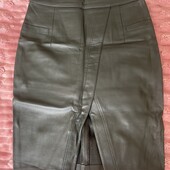 Спідничка шкіряна, розмір л