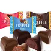 Цукерки Трюфель асорті, лот 100 грам.