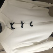 Блуза Zara S біла & рубашка