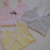 3 штуки в лоті Топи бюсти Primark xs