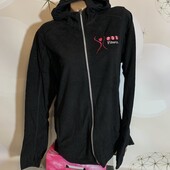 Флисовое худи на молнии размер ХЛ