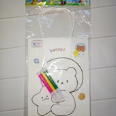 Розмальовка "Сумочка" 21*15*8см з фломастерами