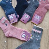 теплі носочки, 2 пари, ангора, махра 