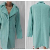 Розпродаж.Нове демісезонне пальто з волосистої тканин 46/48 євр.