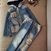 Утеплений на флісі костюм