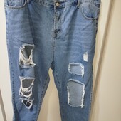 Джинси Shein,р 4XL (Пот -55,поб -69)