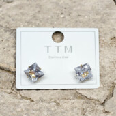 Сережки Stainless steel нержавіюча сталь 7мм