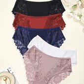 Лот-4шт! Набір дуже зручних трусиків з мереживом 2XL