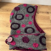 Капюшон снуд❤️войлок шерсть