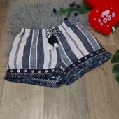 Шорти з домішками льону