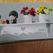 Полка навесная декоративная 60*10*12, 5 см