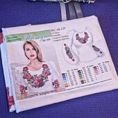 набор заготовка для вишиванки женской