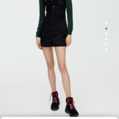 Чорна джинсова сукня сарафан pull&bear xs s