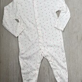 Primark.Котоновий чоловічок для дівчинки 92 см