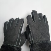 Рукавички зимові чорні утеплені