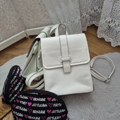 Білий рюкзак + нова косметичка✨
