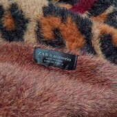 Альпака! Шикарний великий фірмовий шарф- альпака леопард Zara. В стані нового!