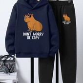 Утеплений зимовий костюм на флісі на 7-8 років