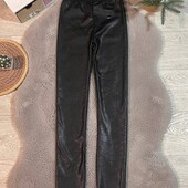 Стильні зручні штани-лосіни еко-шкіра з утепленням
