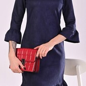 Стильные женские платье в темно-синем цвете, размер на выбор