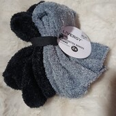 10157..Лот 2 пара . Теплі м'які носки livergy39/42