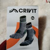 10172...Лот 2пари.функціональні носки crivit 45/46