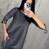 Люрекс! Сукня вільного крою , розмір 44/46