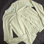 Primark S кардиган вершково жовтий