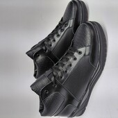 Зимові шкіряні кросівки хайтопи черевики 42р 28см ботинки зима на хутрі