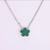 Підвіска Stainless Steel нержавіюча сталь з п'ятьма листами конюшини, клевер