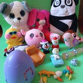 Багато іграшок, все що на фото (глазастикі,