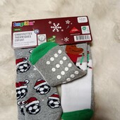 10228...Лот 2 пари.теплі на махрі носки lupilu 23/26